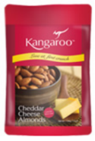 Kangaroo Cheddar Cheese Almonds