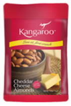 Kangaroo Cheddar Cheese Almonds